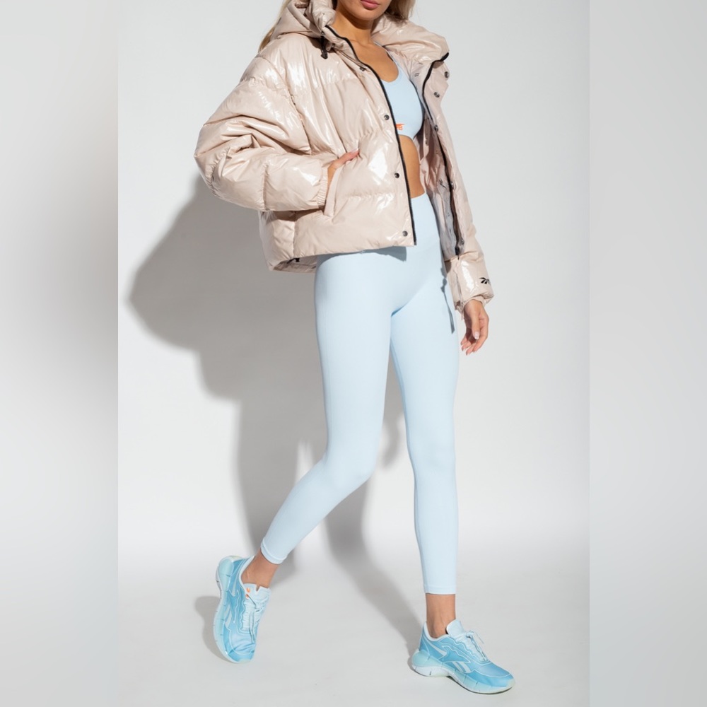 NEW Reebok x Victoria Beckham Puffer Winter Ski Jacket Size Large - Picture 2 of 11